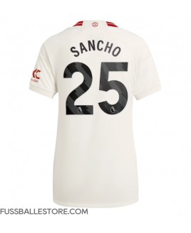 Günstige Manchester United Jadon Sancho #25 3rd trikot Damen 2023-24 Kurzarm